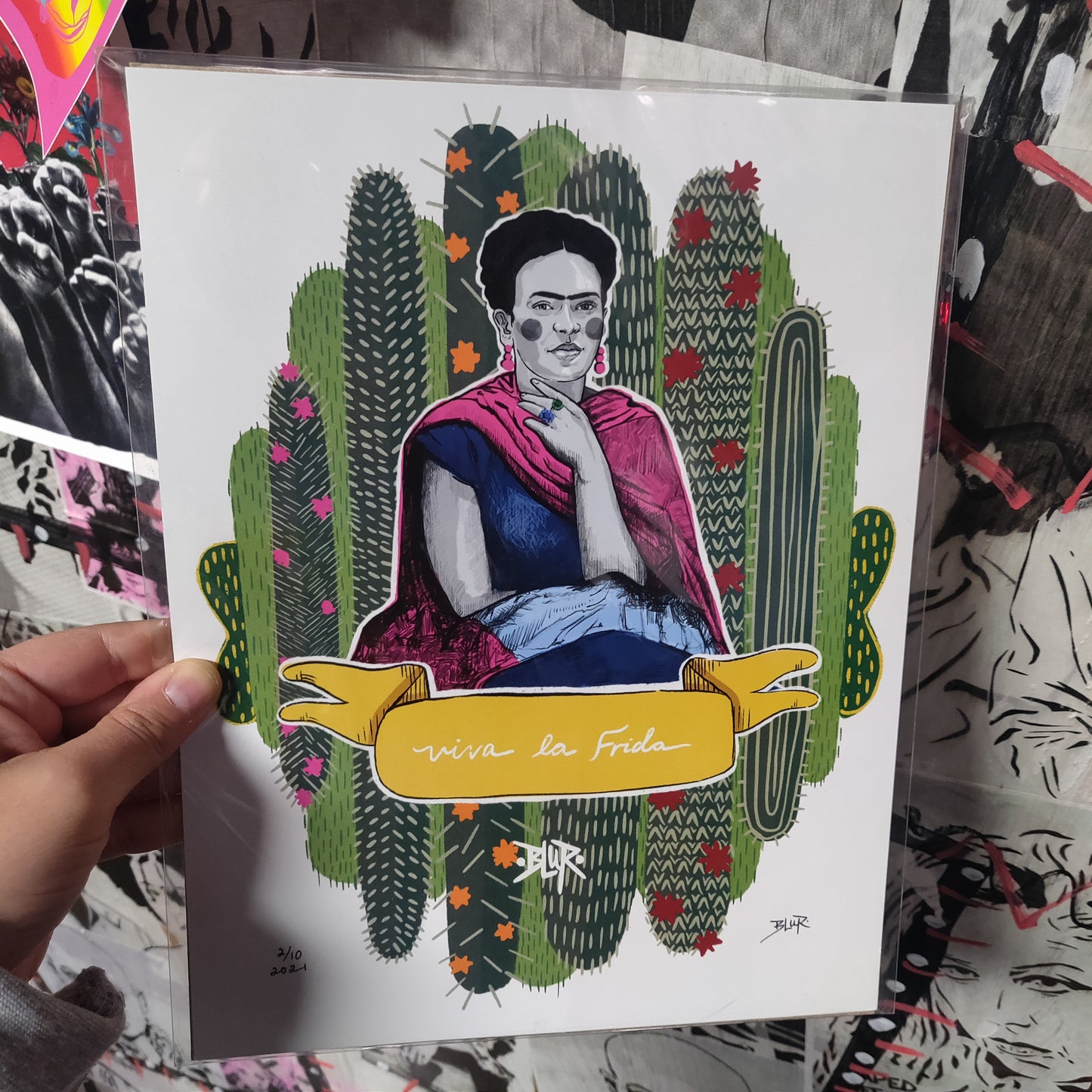 Viva La Frida PRiNT by BLUR