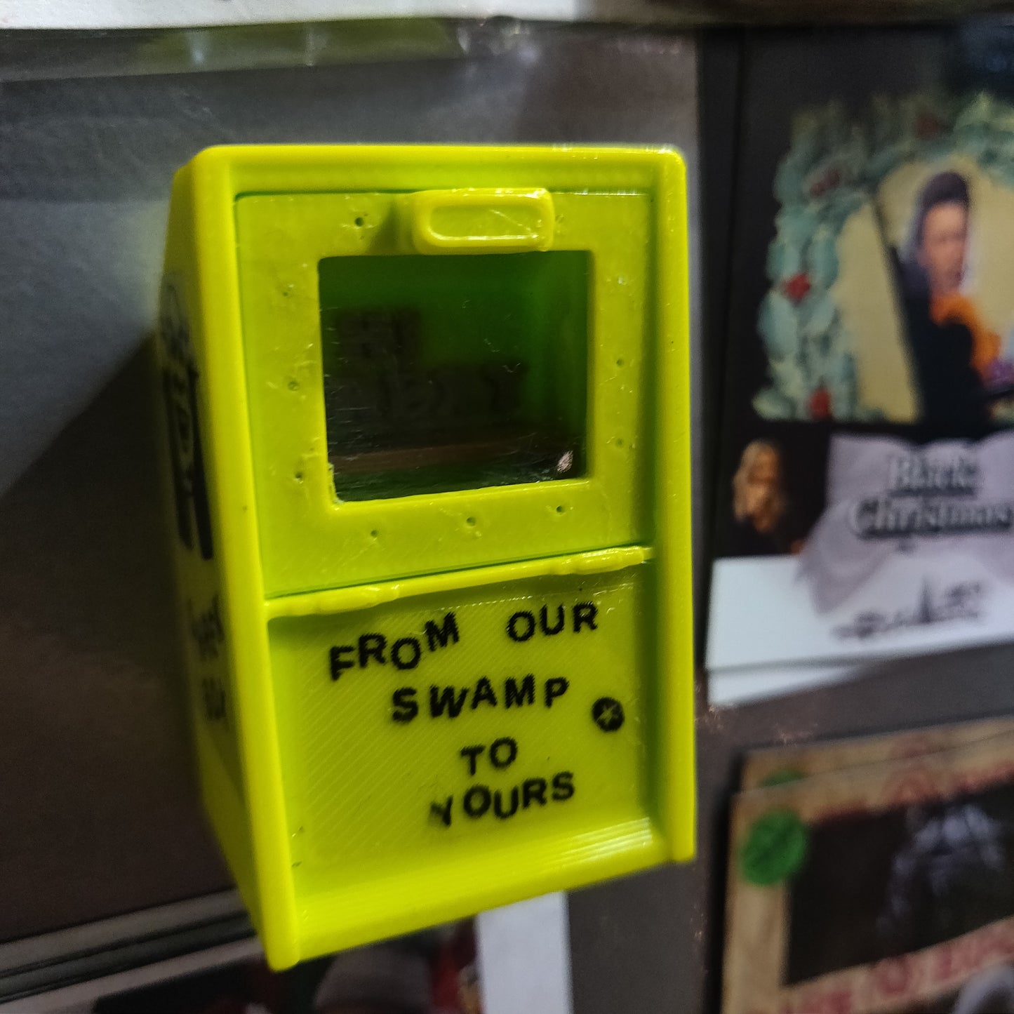 Hi Shrexy Swamp Box MAGNET by Divij