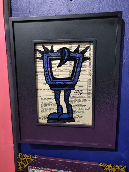 Lovesick Framed TV Guide Monster @TapedOffTV