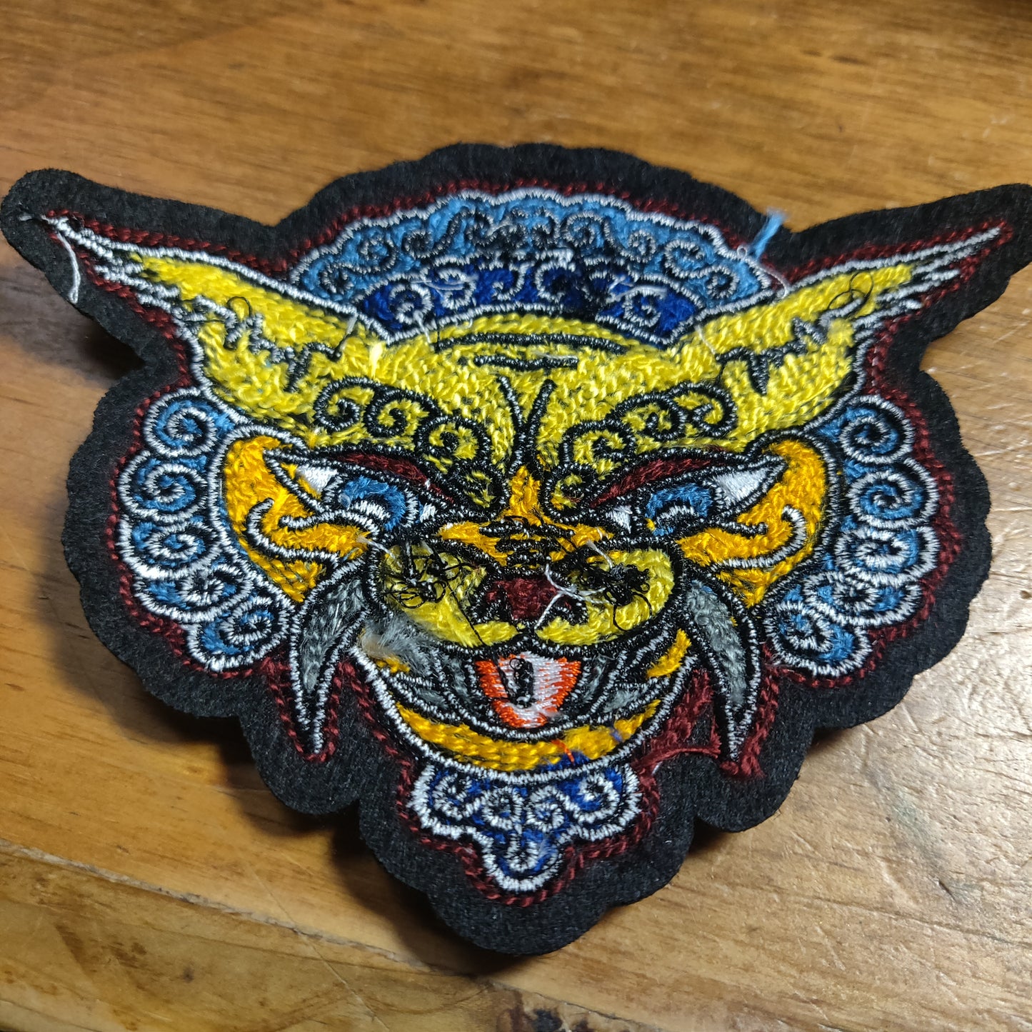 Tiger Dragon Chenille PATCH