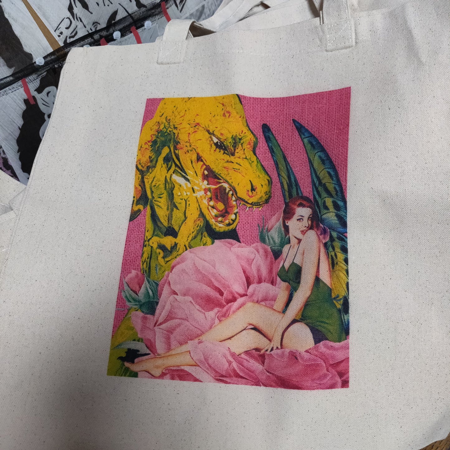 Tammy and the T-Rex TOTE BAG