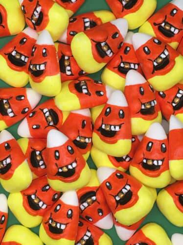 Candy Corn Hand-sculpted PiN / BROOCH