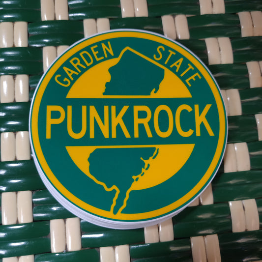 Garden State Punk Rock STiCKER