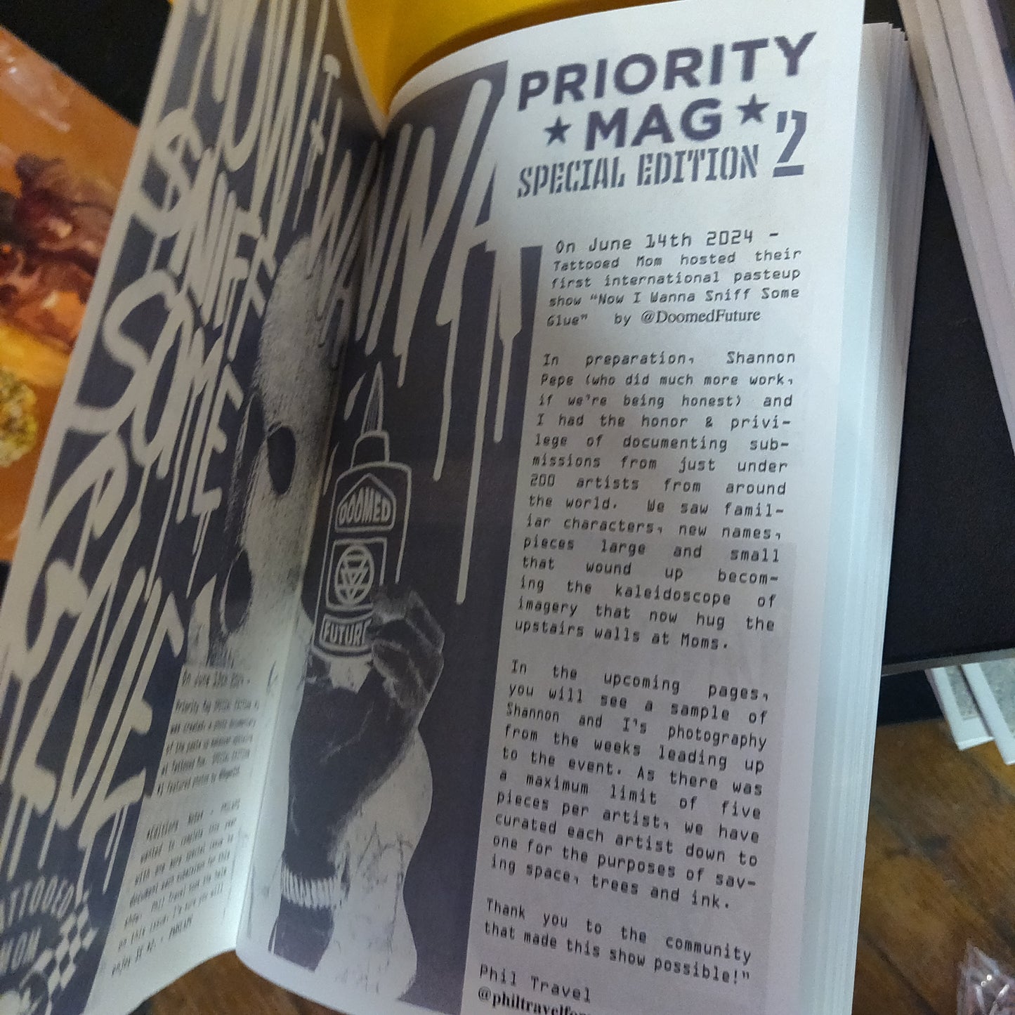 Priority Mag - Tattooed Mom Special Edition 2024 - Vol. 2 Street Art ZiNE @pmslaps