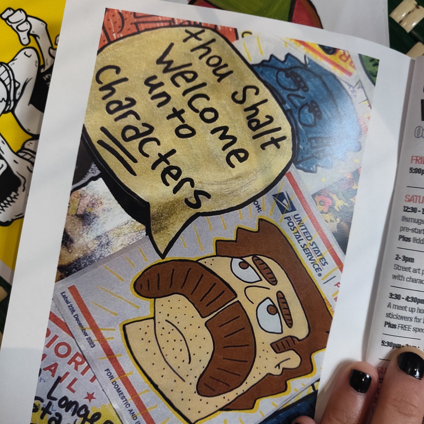 Priority Mag - Characters Welcome Special Edition 2025 - Vol. 9 Street Art ZiNE @pmslaps