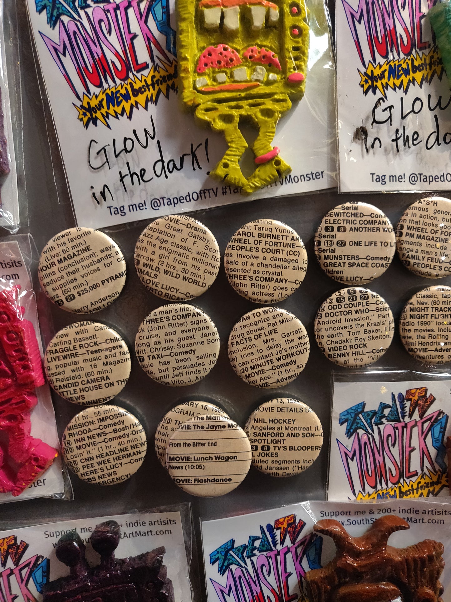 1984 TV Guide Page MAGNETS