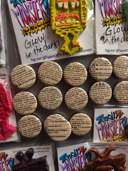 1984 TV Guide Page MAGNETS