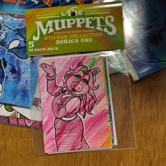 Mupps Series One STICKER PACK