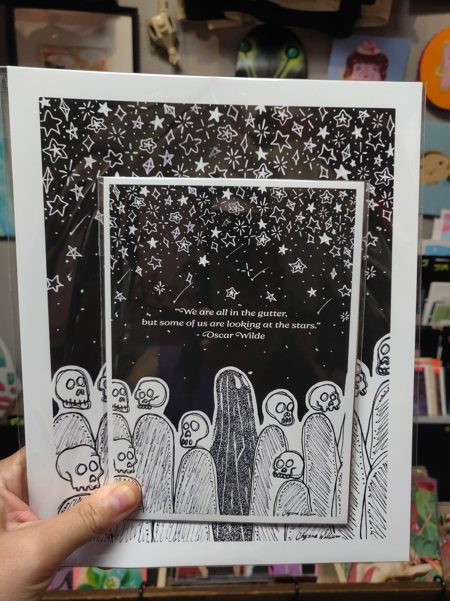 Oscar Wilde Quote PRiNT by Solo Souls