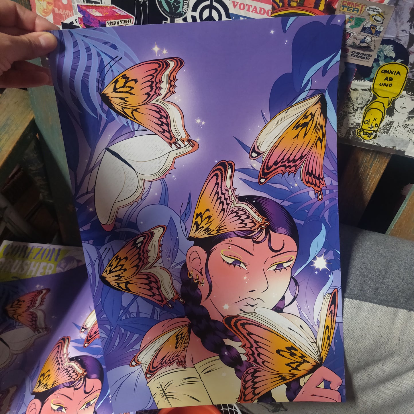 BPL Butterfly Poster PRiNT by Carmen Pizarro