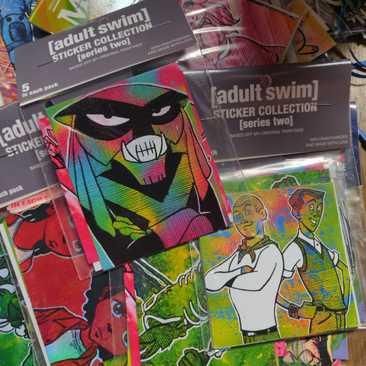 Cartoon Swim Series Two STICKER PACK