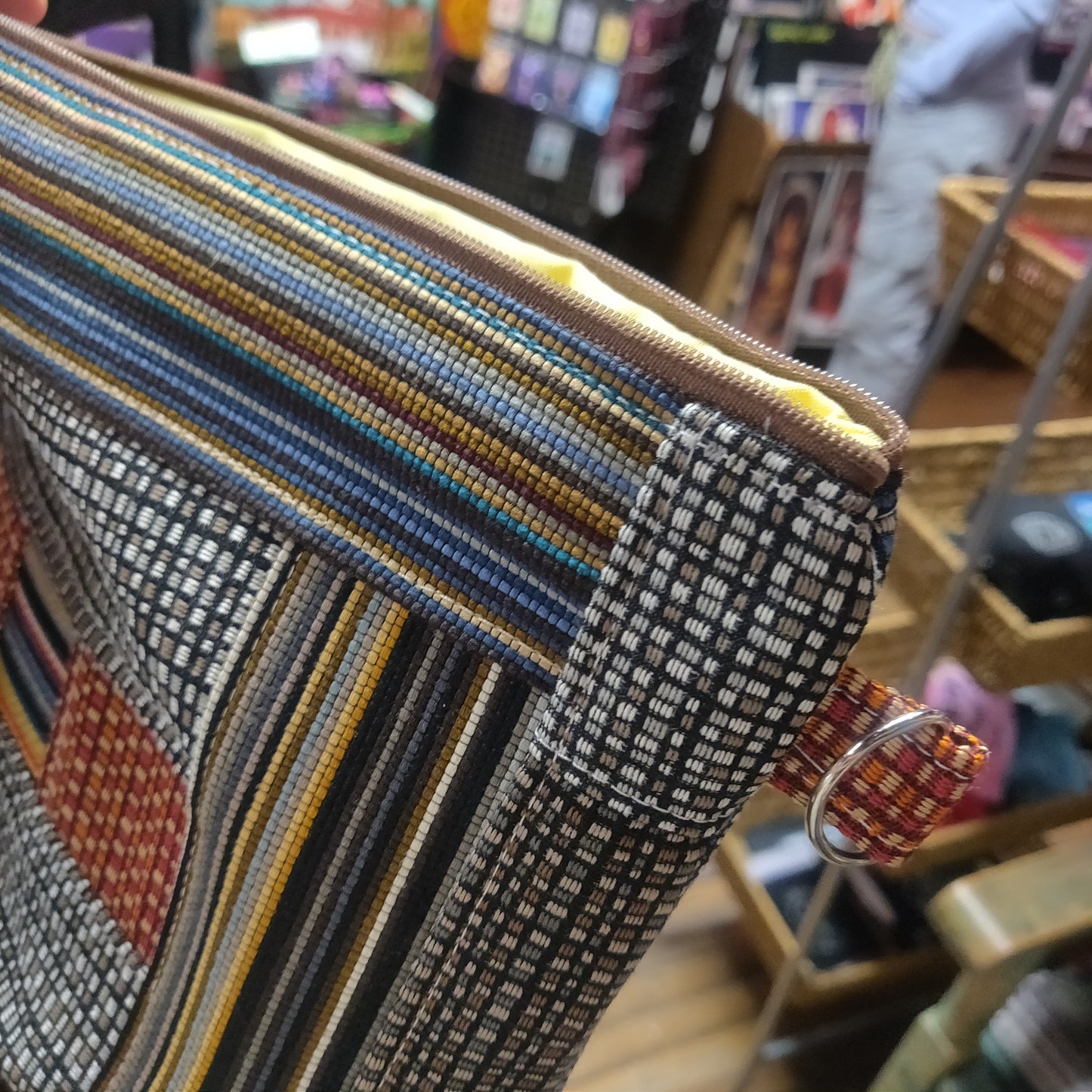 Upholstery Patchwork  ZIPPER POUCH