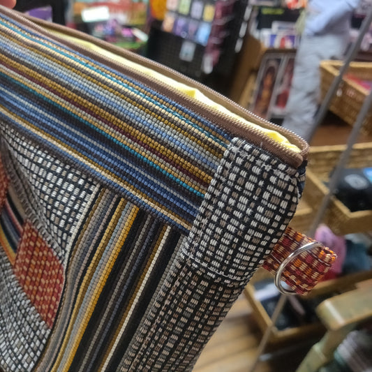 Upholstery Patchwork  ZIPPER POUCH