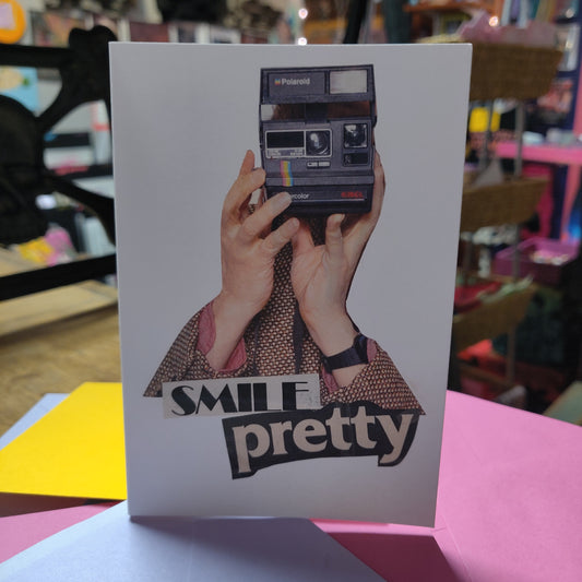 Smile Pretty Collage GREETiNG CARD