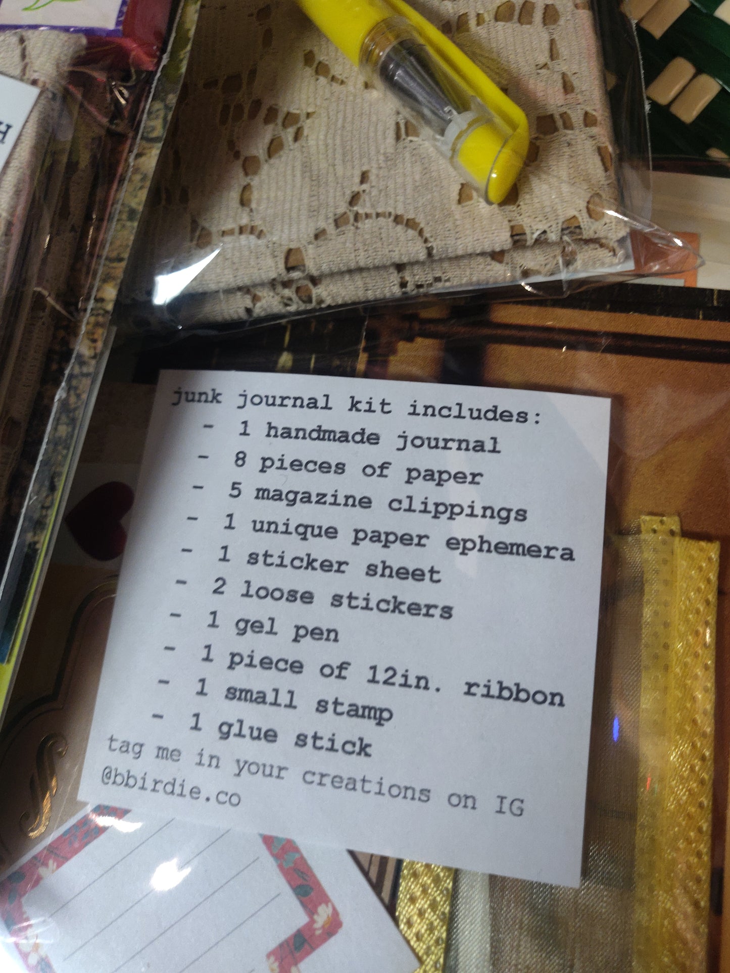 Junk Journal Kit by birdie & co.