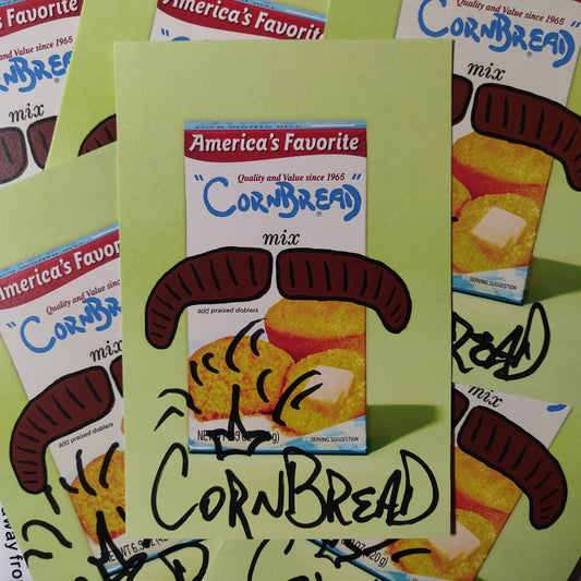 * Limited Edition Praise Dobler X Cornbread Signed Collectors POSTCARD