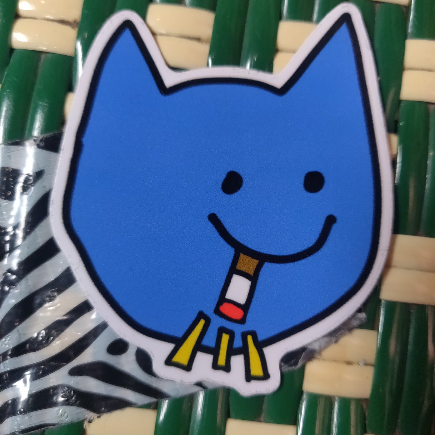 Smoke & Smile Cat STiCKER by Soop