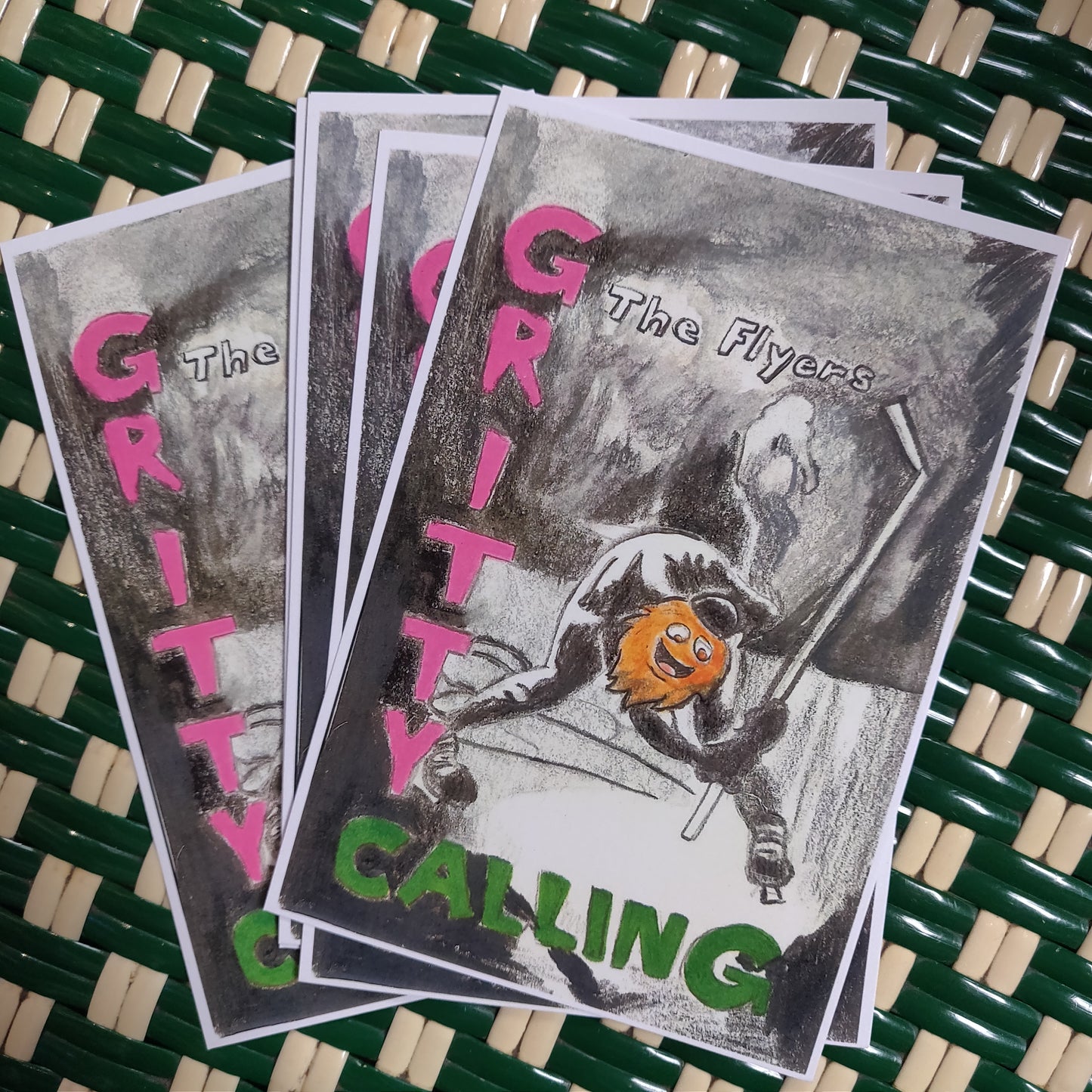 Grit Calling POSTCARD