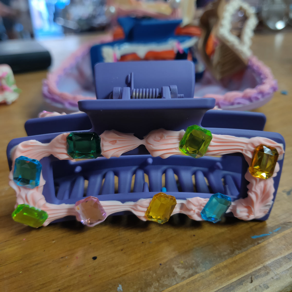 Iced Fake Cake HAIR CLIP