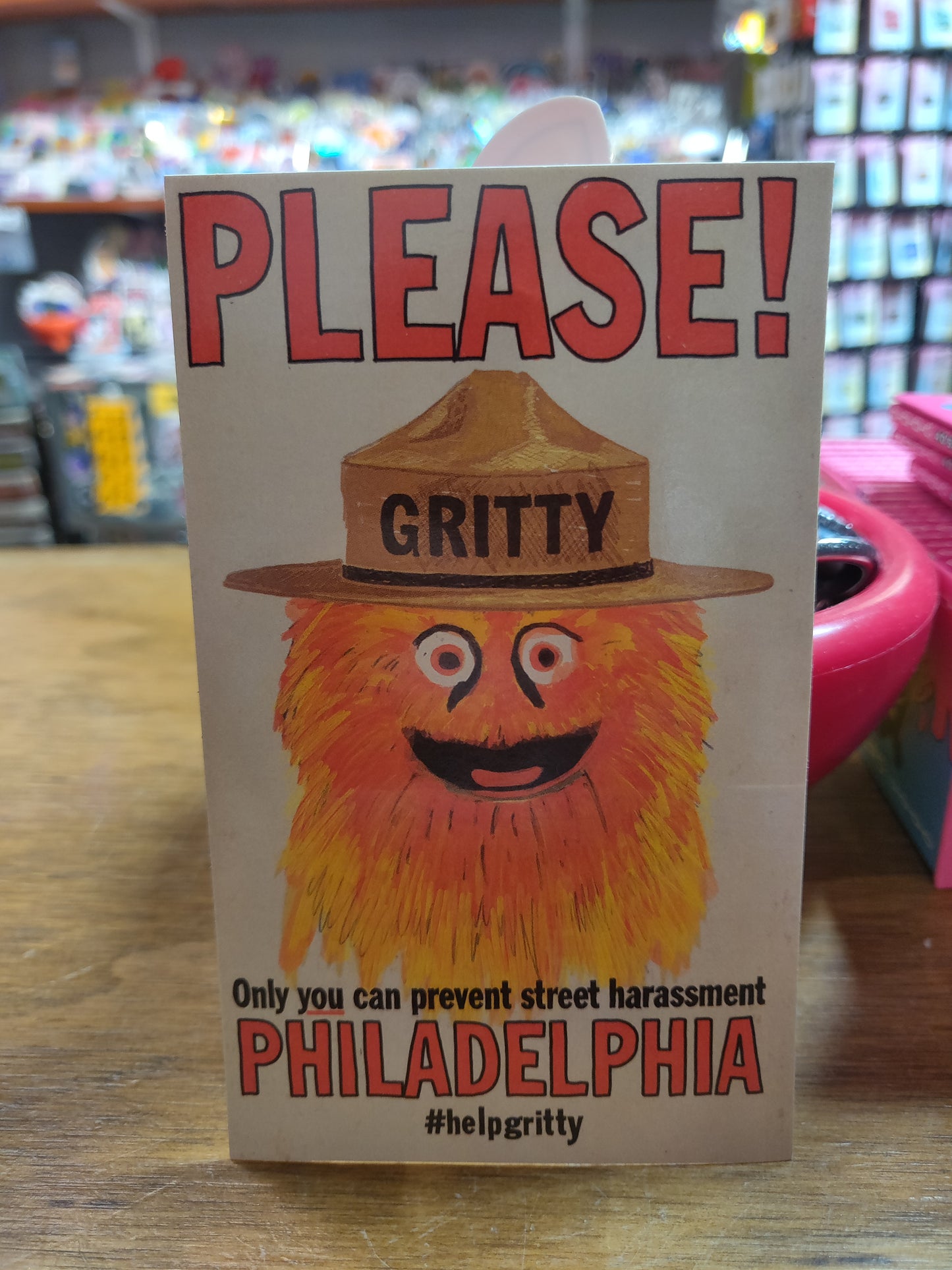 Please! Only you can prevent street harassment Philadelphia STiCKER Grit