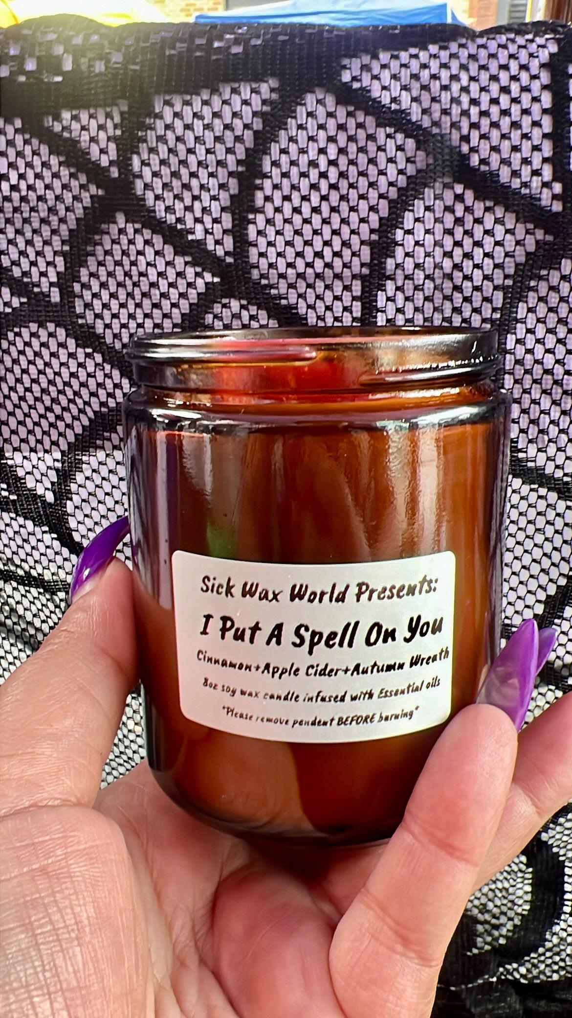 I Put a Spell on You CANDLE by Sick Wax World