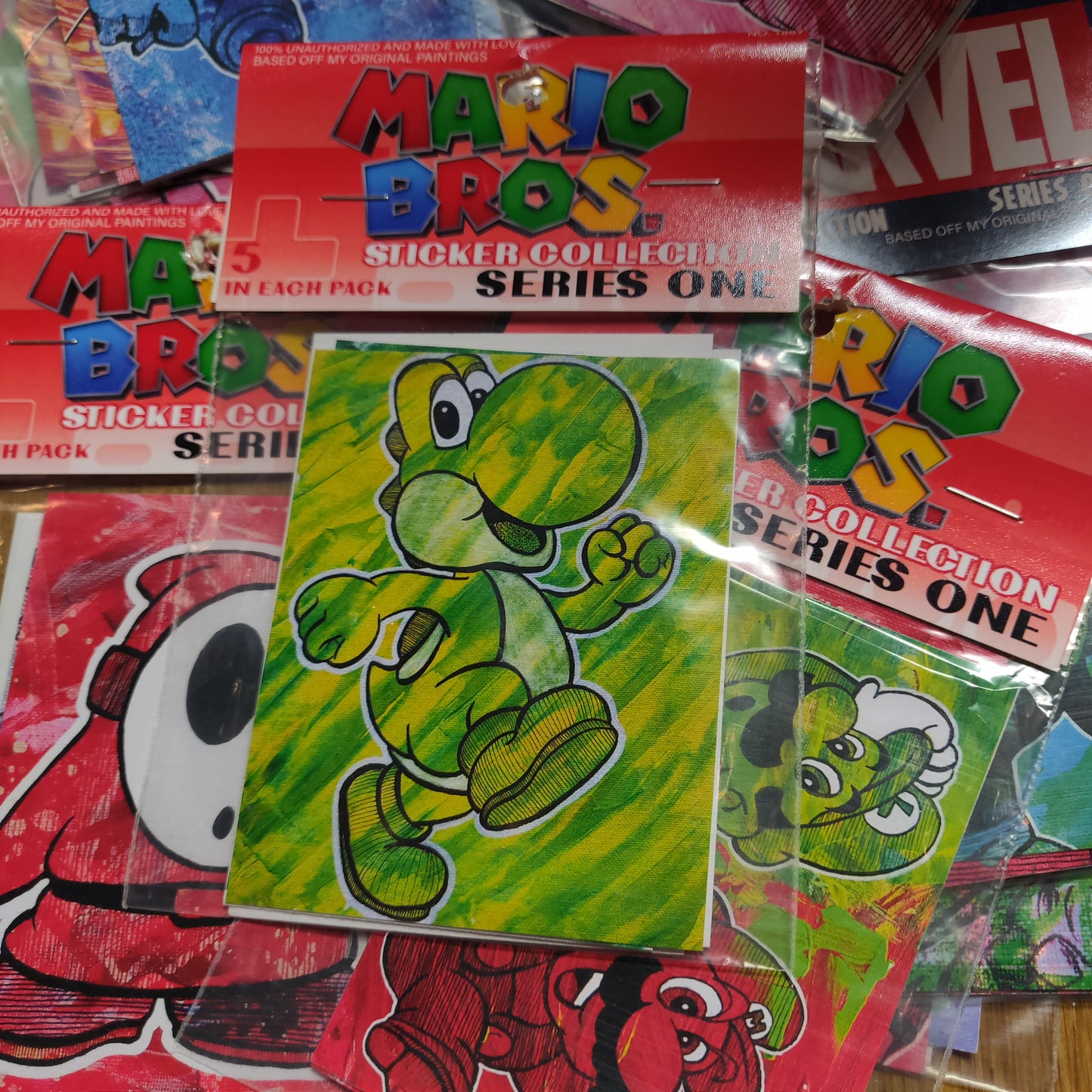 Mario Series One STICKER PACK