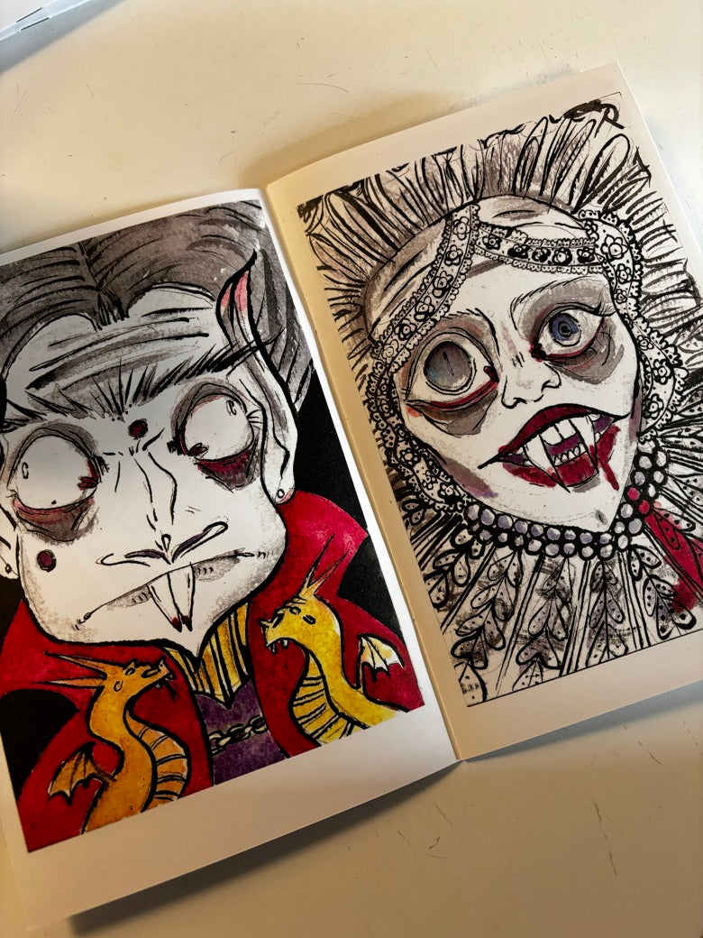 Sent to Drain Vampire ZiNE by Ash Anathema