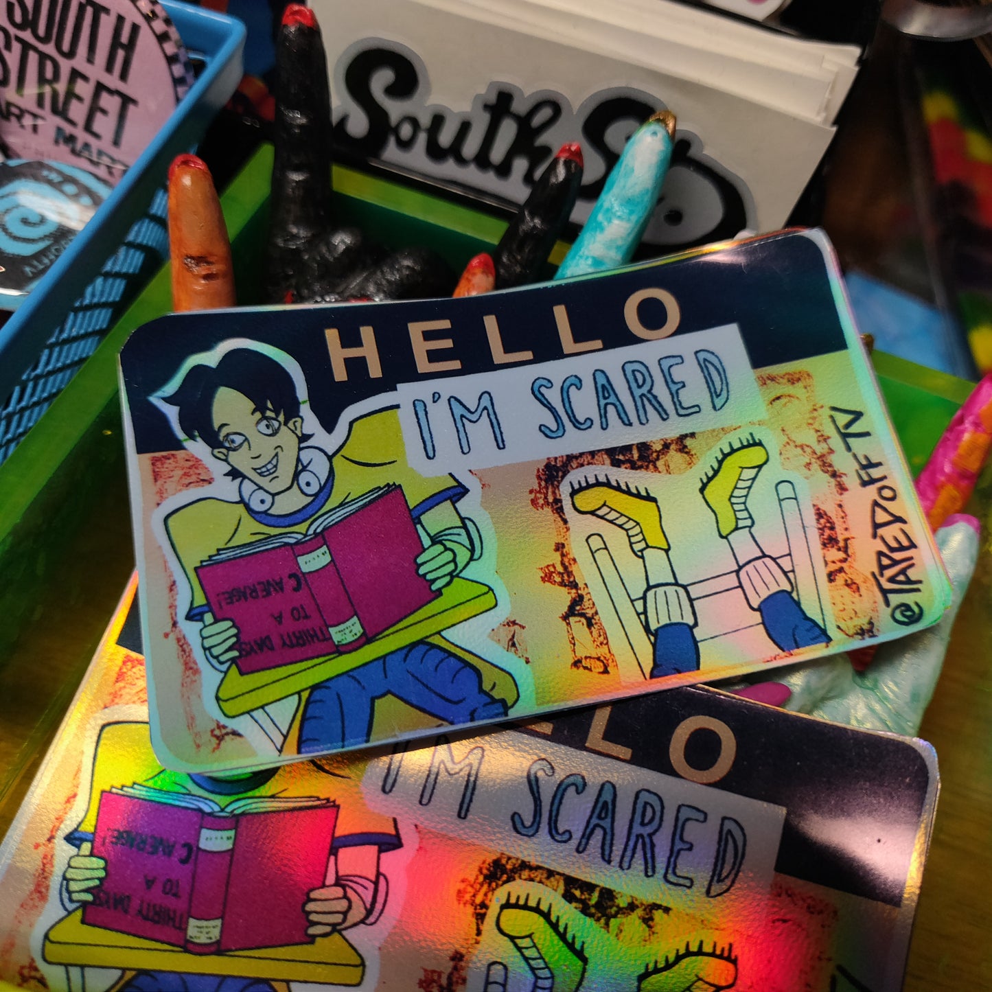 Kevin Hello I'm Scared STiCKER