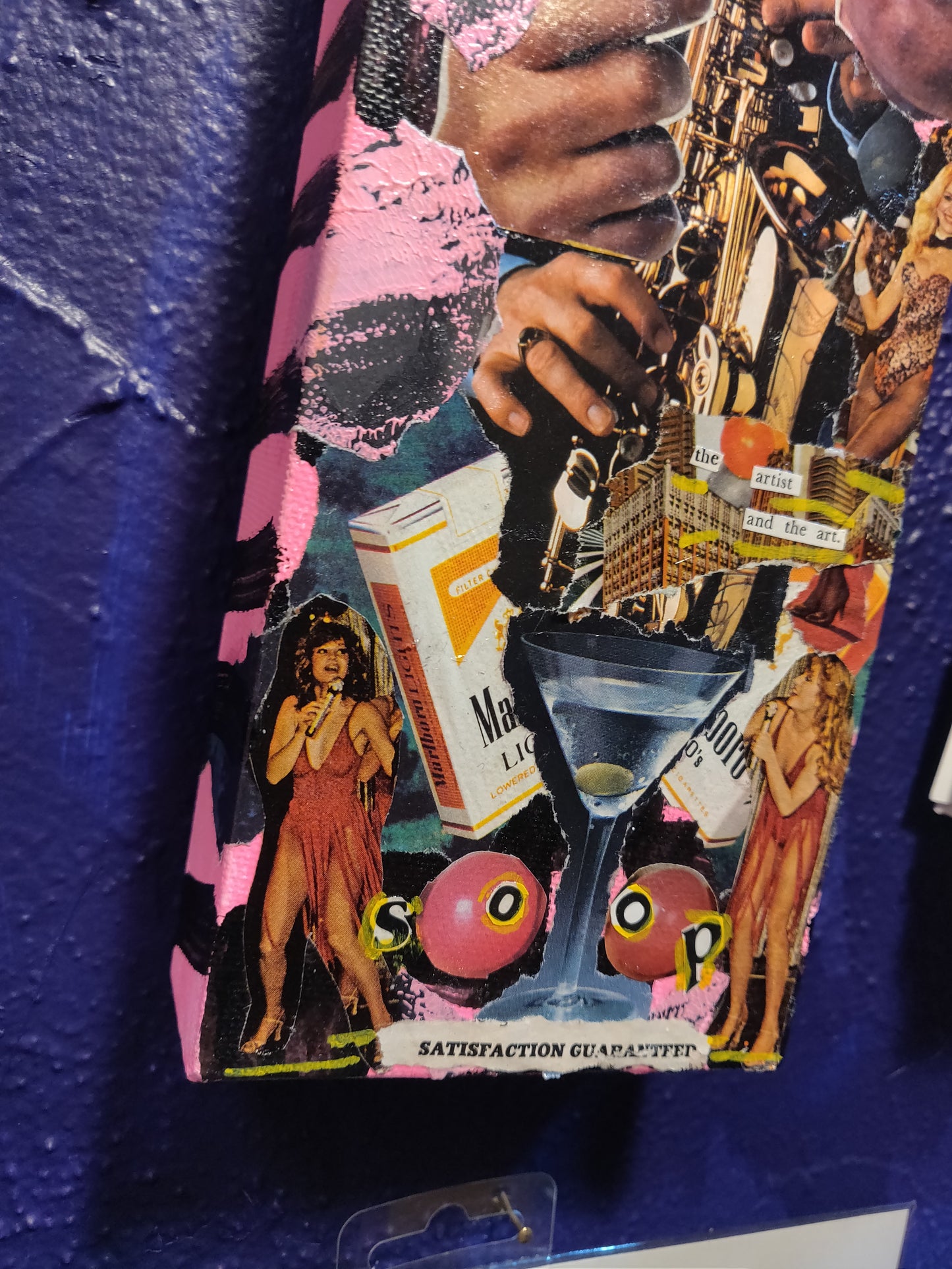 The only people left in the city... Collage PAiNTiNG by Soop