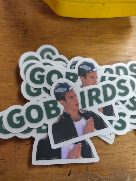 Go Birds STiCKER by Malign Designs