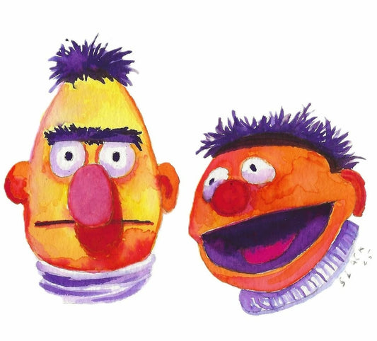 B & E 5x7" PRiNT by Doug Slack