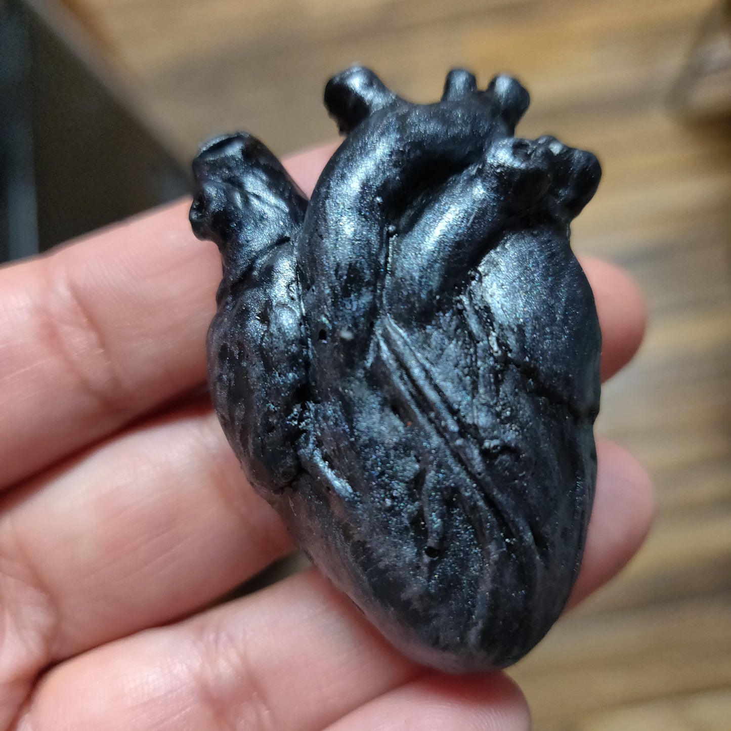 Anatomical Heart Hand-sculpted PiNS / BROOCH