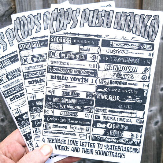 Cops Push Mongo ZiNE ~ Gaza Skate Team Donation