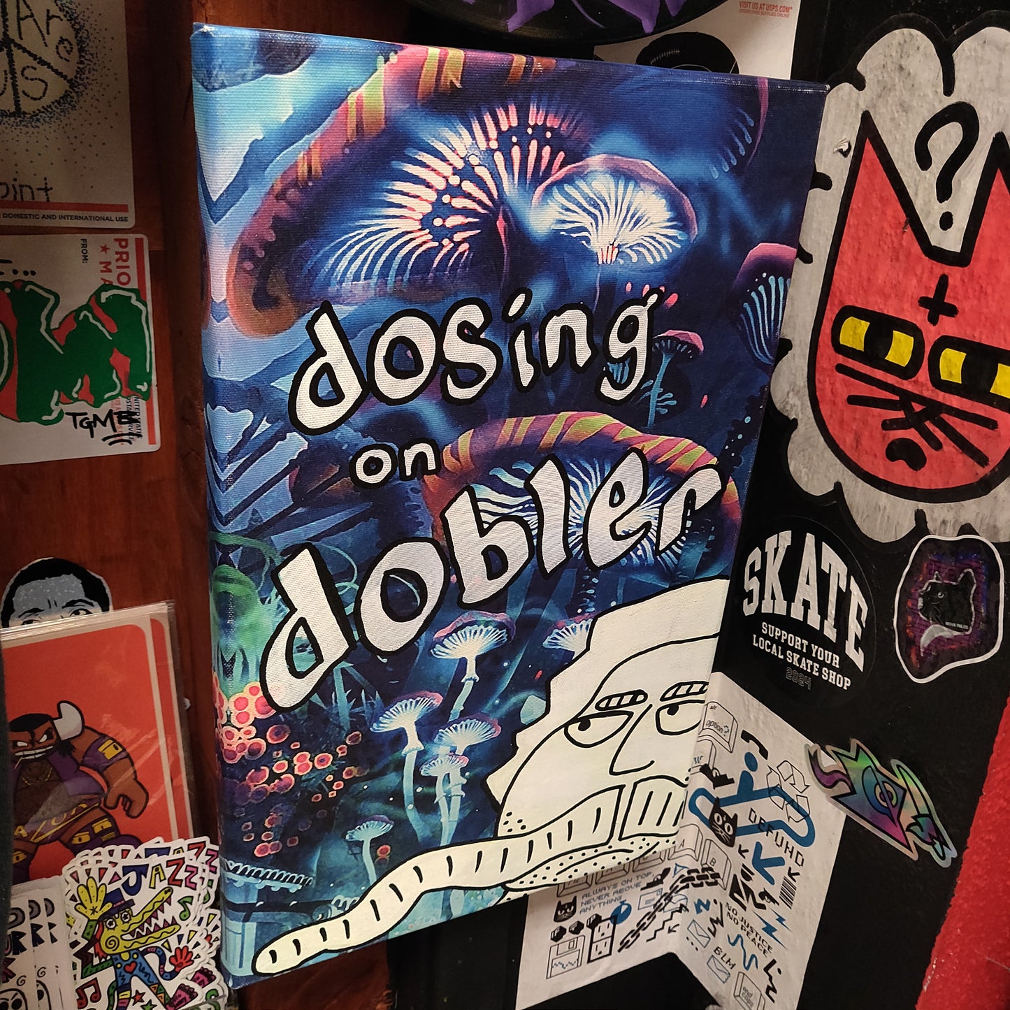 Dosing on Dobler CANVAS ART Painting
