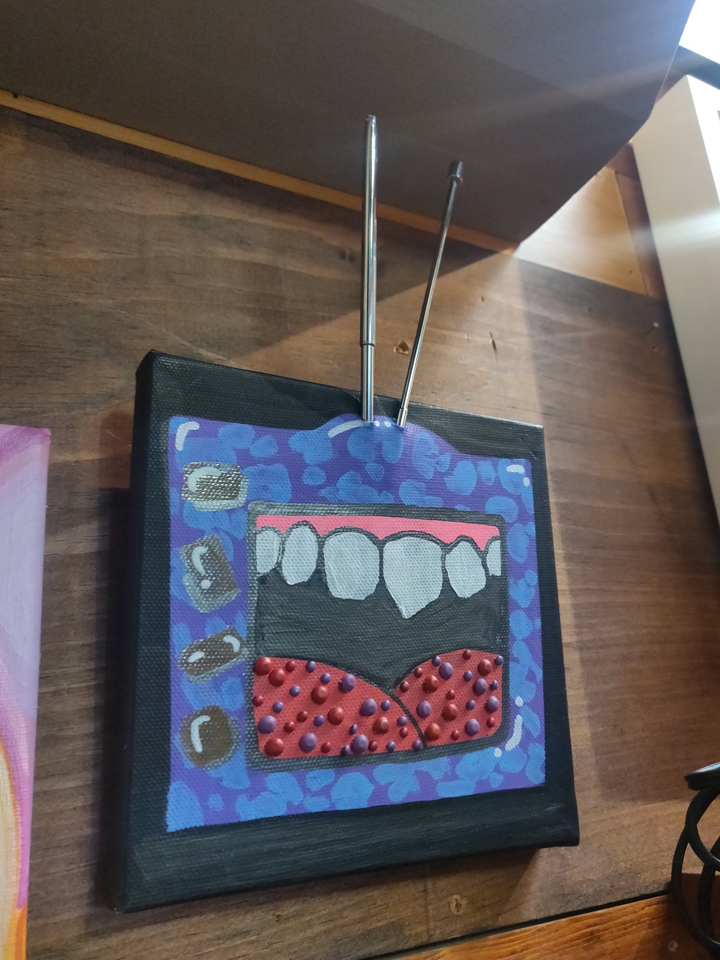 Aaaaah! Real Antennas TV Monster CANVAS ART by @TapedOffTV