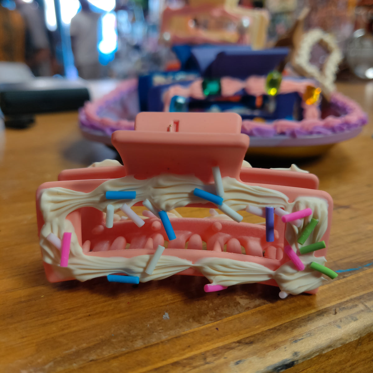 Iced Fake Cake HAIR CLIP
