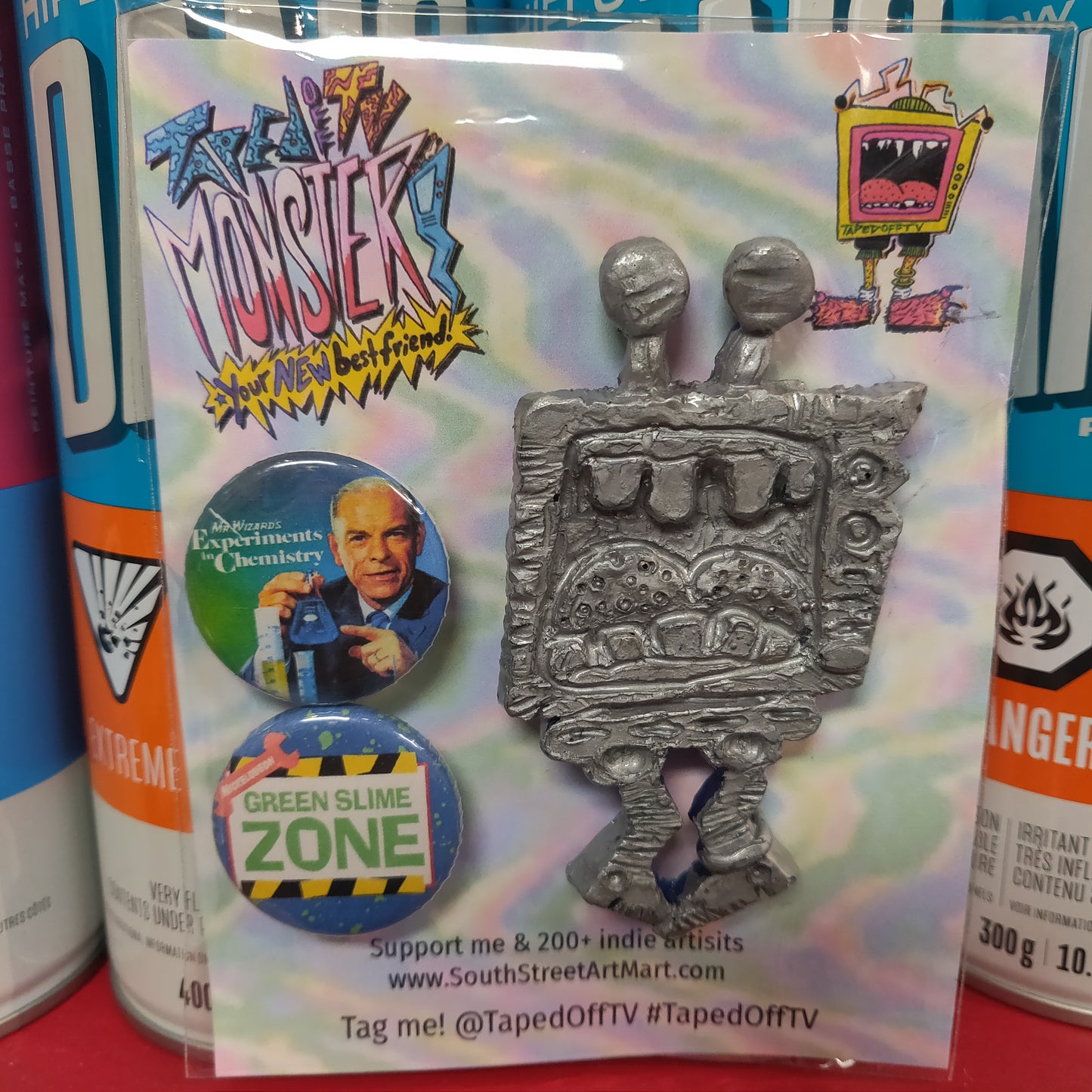 ~ Taped Off TV Monster Pals MAGNET SET ~ Series 01, Version 2.0