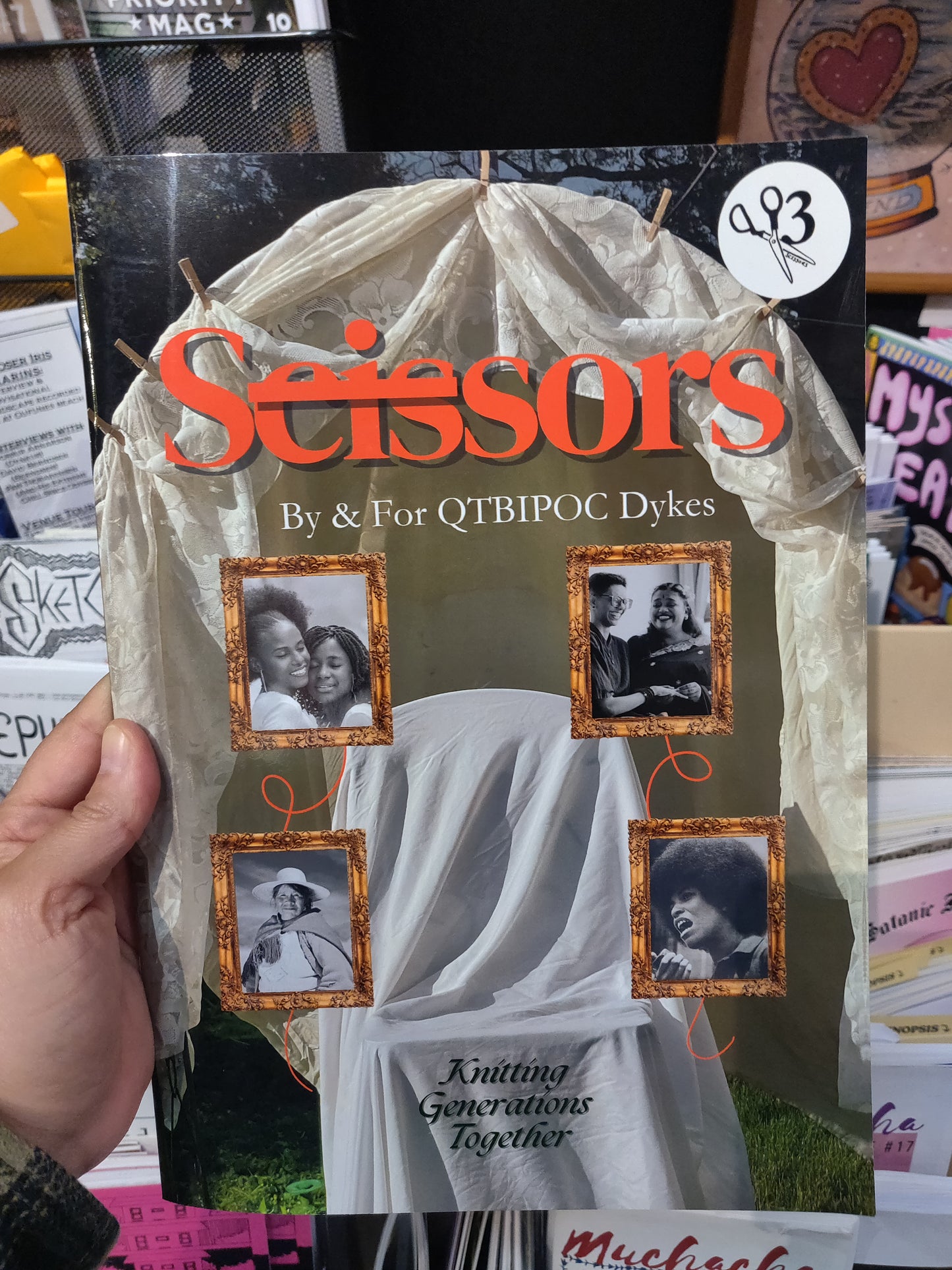 Scissors ZiNE Issue 03 (May 2024) : By & For QTBIPOC Dykes