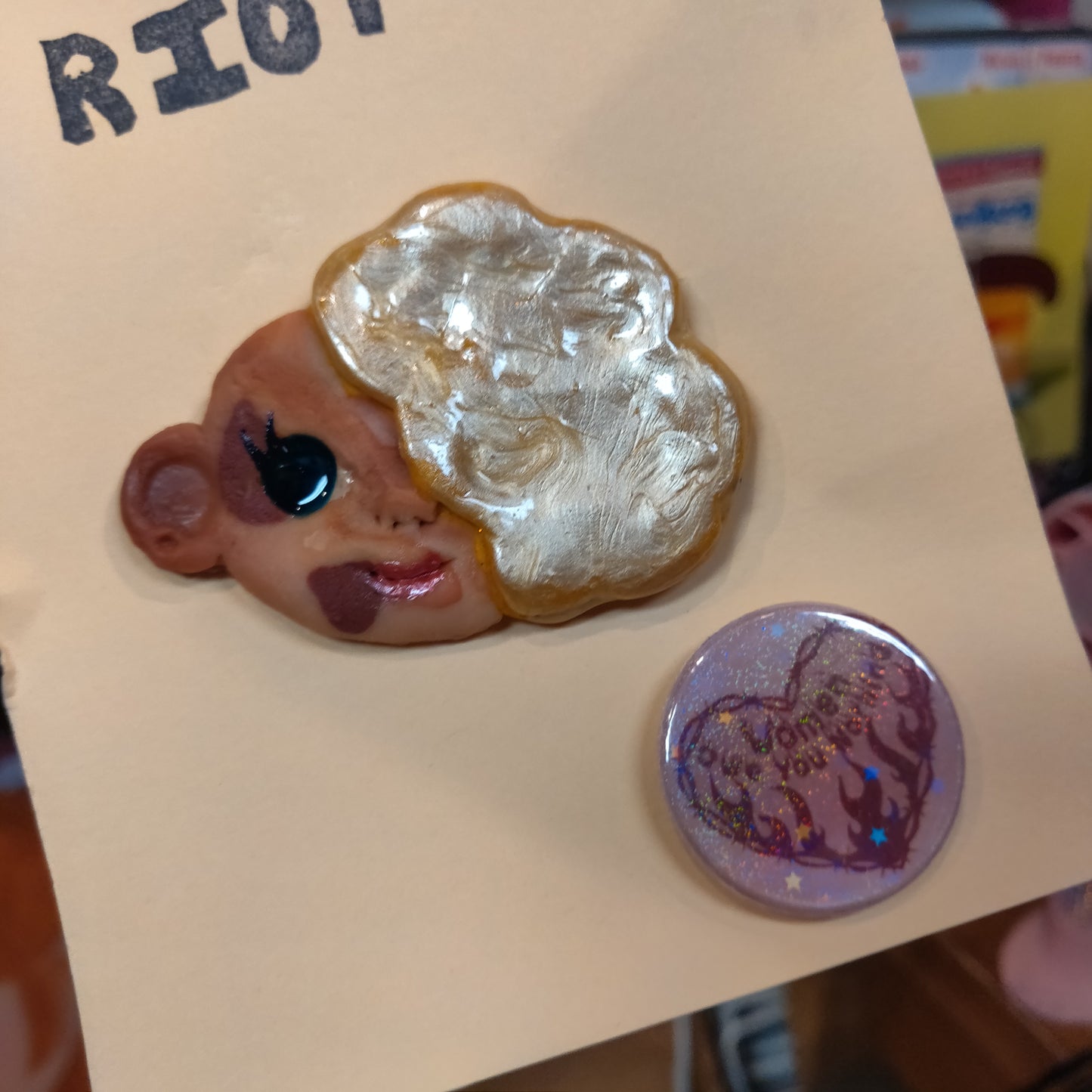 Riot NJ 2-piece Women Owe You Nothing PiN PACK