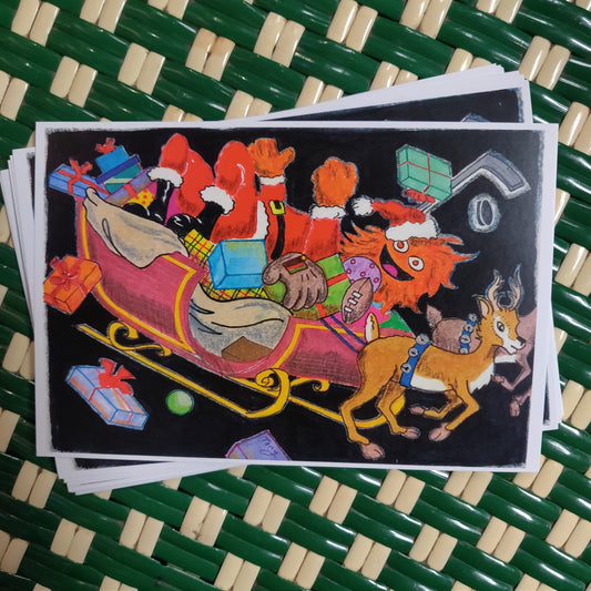 Sleigh Grit POSTCARD