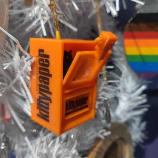 Philadelphia Citypaper Kitty Takeover ORNAMENT by Divij
