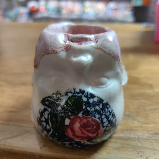 Small Rose Ceramic Beeb CUP