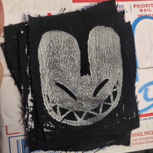 Mofos! Smiley Bunne Fabric PATCH