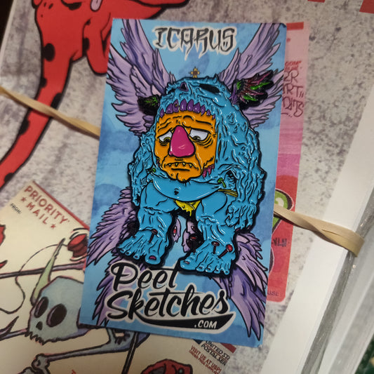 Icarus ENAMEL PiN by Monster Bloodbath