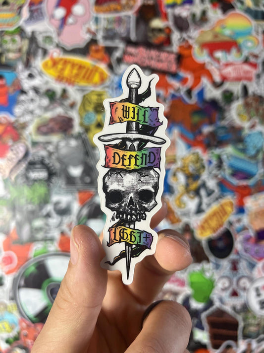 Will Defend LGBT+ STiCKER