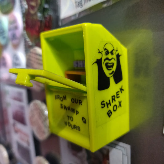 Hi Shrexy Swamp Box MAGNET by Divij
