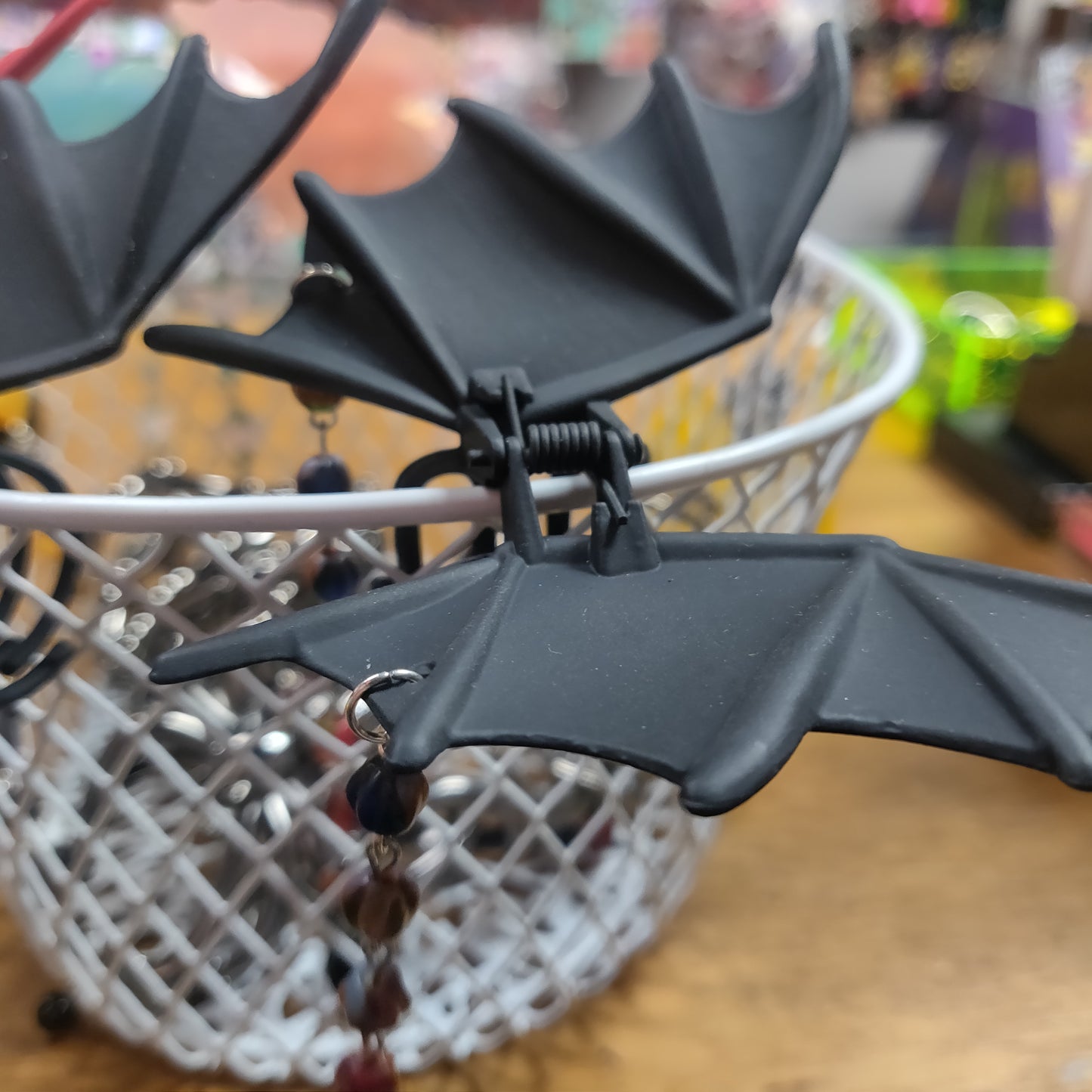 Beaded Bat Wing HAiR CLiPs by Lavish-Li Made