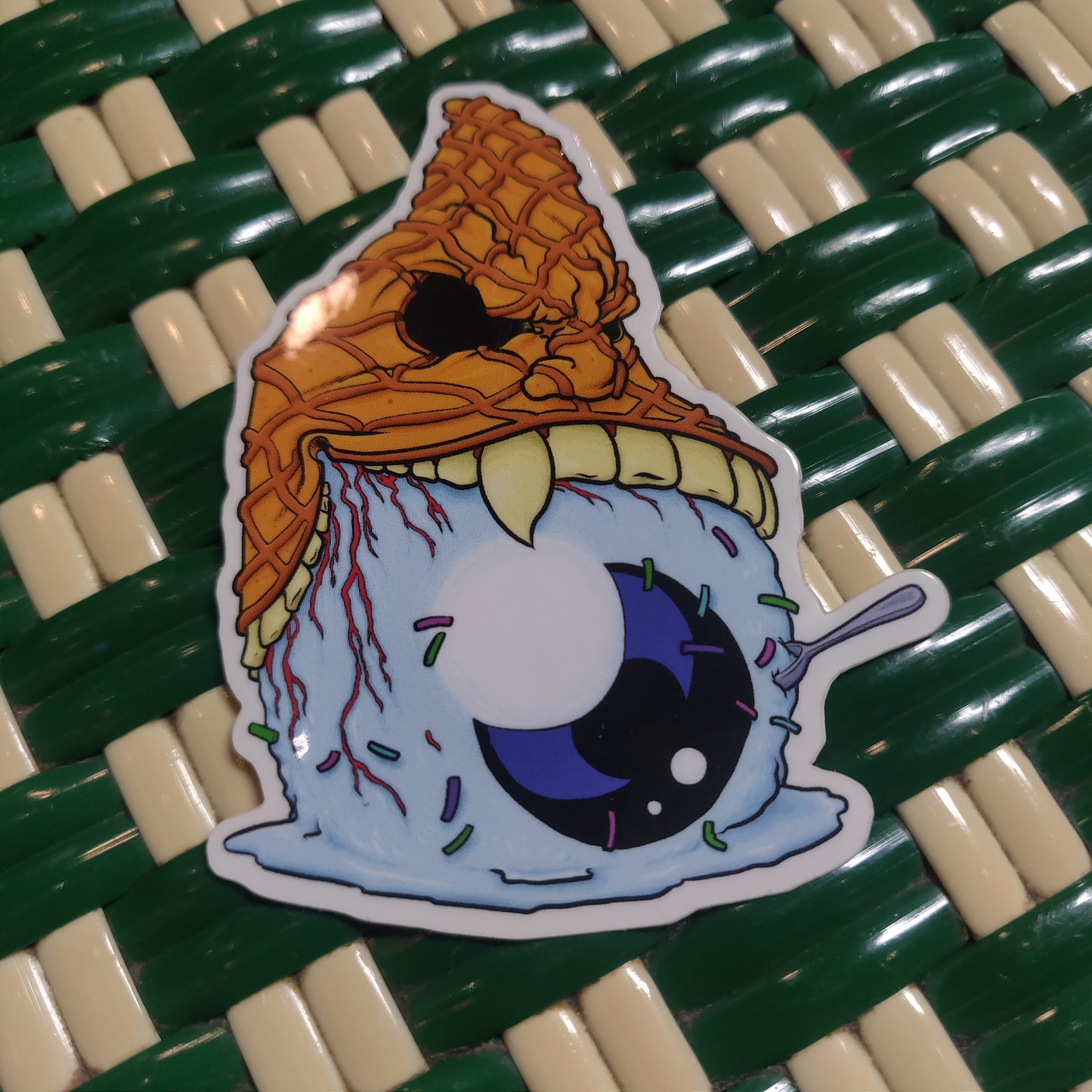 Eyescream STiCKER by Monster Bloodbath