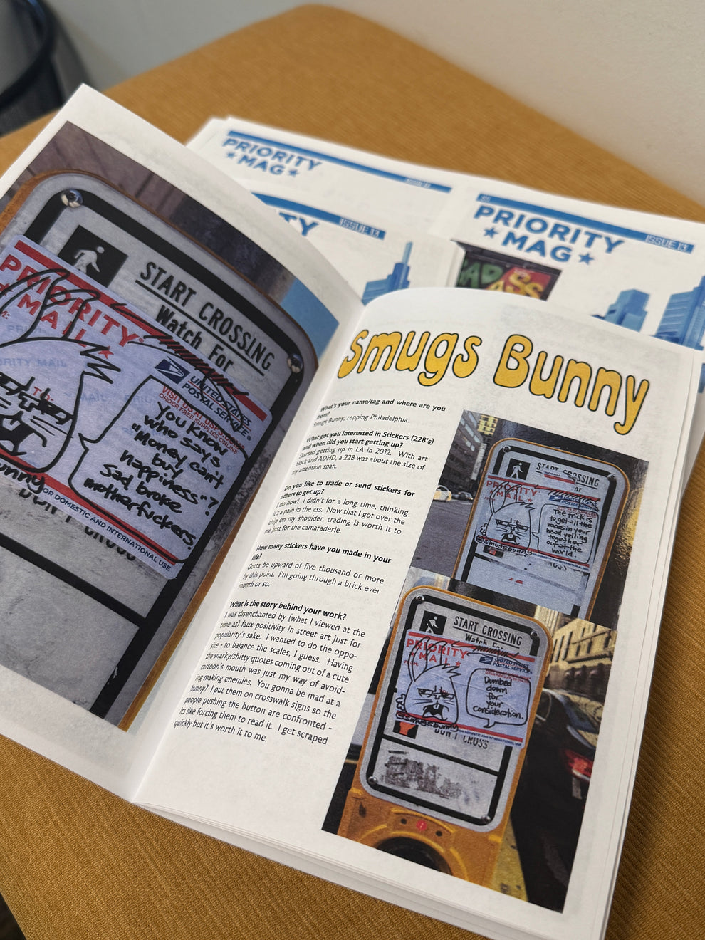 Priority Mag Issue #13 Street Art ZiNE @pmslaps