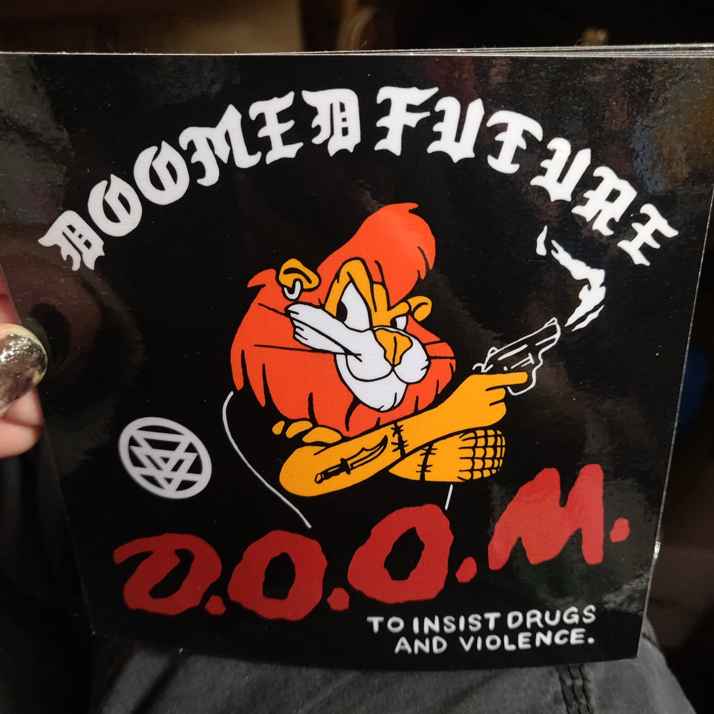 Doomed Future D.O.O.M. STiCKER